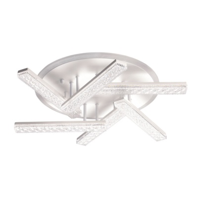 Люстра (пульт) Оскар 6X10W+22W RGB LED 220 V (510012106)