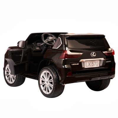 Электромобиль Lexus LX570 4x4 (чёрный краска)