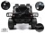 Детский электромобиль T222TT 4WD черный