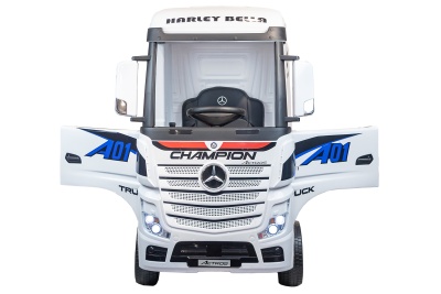 Электромобиль Грузовик Mercedes-Benz Truck 4x4 (белый)