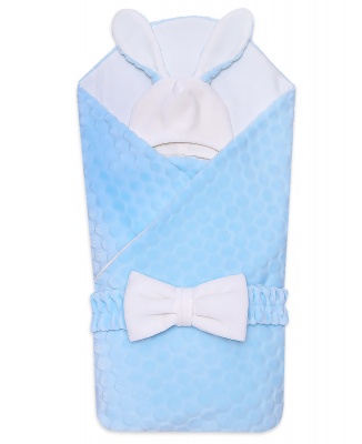 Комплект на выписку "Солнечный зайчик" 3пр. (60гр), арт.1063 (лето (t от +10 до+25 С)) голубой, арт.1063Г