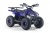 Детский квадроцикл LEON 49CC синий спайдер