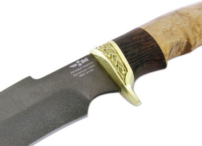 Нож ручной работы Ножемир Россия булатная сталь КАРДИНАЛ (5220)б