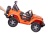 Электромобиль Джип Jeep Rubicon 4x4 (оранжевый)