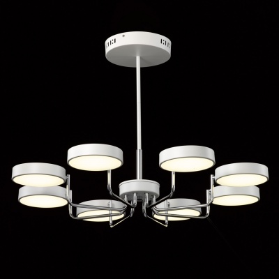 Люстра (пульт) Гамбург 8*12W LED 220 V (605015508)