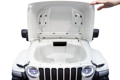 Электромобиль Джип Jeep Rubicon 4x4 (белый)