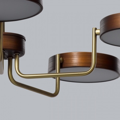 Люстра (пульт) Гамбург 5*12W LED 220 V (605015205)