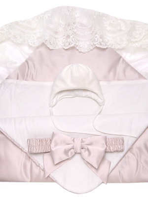 Комплект на выписку "Торжество" 3пр. (250г), арт.1162 (осень,весна (t от +15 до -10 С)) Латте