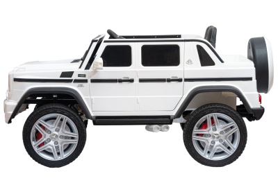 Электромобиль Mercedes-Benz Maybach Small G650S 4x4 (белый)