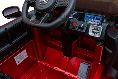 Электромобиль Mercedes-Benz G63 AMG BBH-0002 (красный краска)