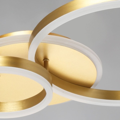 Люстра (пульт) Оскар 60W+22W LED 220 V (510011503)