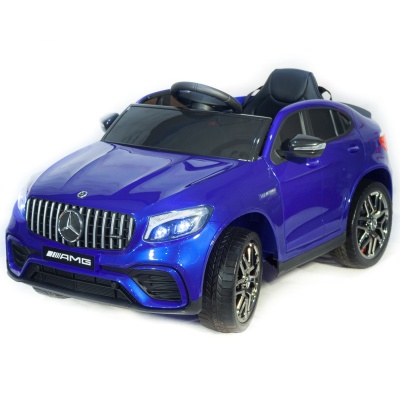 Электромобиль Mercedes-Benz AMG GLC63 Coupe 4x4 (синий краска)
