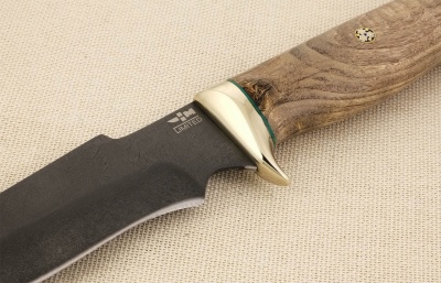 Нож булатный ручной работы Ножемир Limited КАРДИНАЛ (4042)BULAT