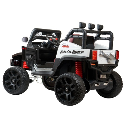 Электромобиль Багги Unimog Big 4х4 (белый)
