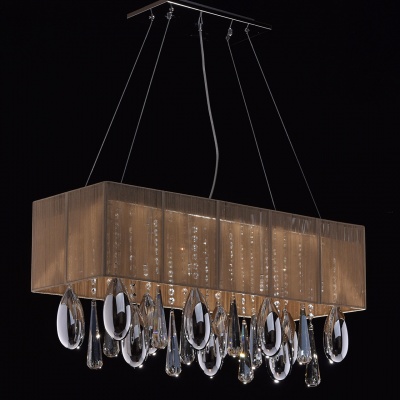 Люстра (пульт) Жаклин 10*2.5W G4 LED 220 V (465015510)