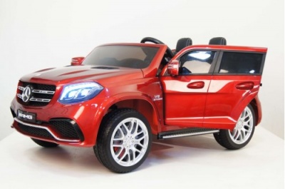 Детский электромобиль Mercedes-Benz GLS63 4WD (HL228) вишневый глянец