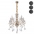 Люстра Адель 5*40W E14 220 V (373011205) Люстра Адель 5*40W E14 220 V (373011205)