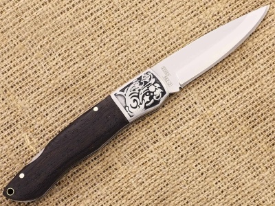 Нож складной Ножемир Чёткий Расклад Юпитер C-196 с нейлоновым чехлом