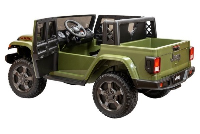 Электромобиль Джип Jeep Rubicon 6768R (хаки)