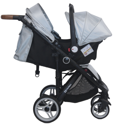 Коляска детская прогулочная Bino Angel Comfort Серебристый