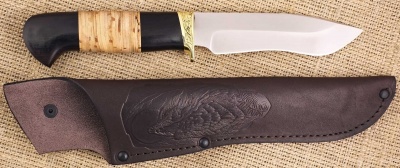 Нож нескладной булатная сталь Ножемир Россия МИРАЖ (2995)б