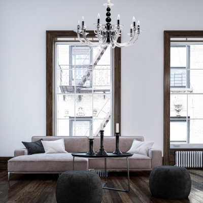 Люстра Элла 10*40W E14 220 V (483014210)