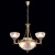 Люстра Афродита 3*60W Е27+3*40W Е14 220 V (317012006)