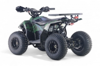 Детский электроквадроцикл LEON 48V зеленый камуфляж