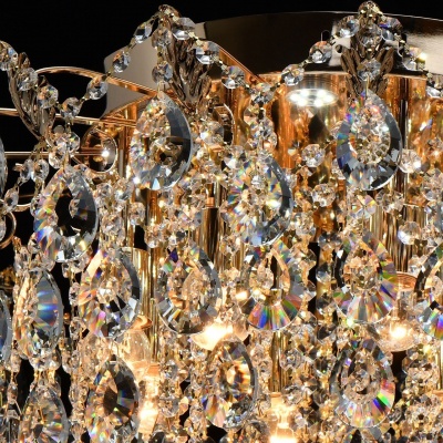 Люстра (пульт) Бриз 8*60W E27+8*3W LED 220 V (111010216)