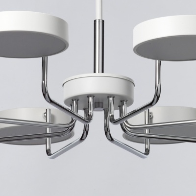 Люстра (пульт) Гамбург 8*12W LED 220 V (605015508)