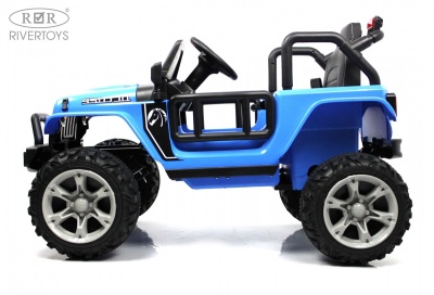 Детский электромобиль T222TT 4WD синий
