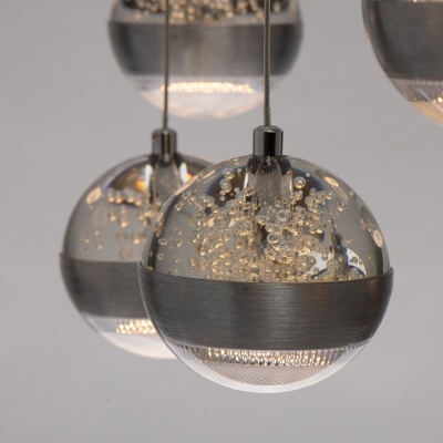 Люстра (пульт) Капелия 9*6W LED 220 V (730010209)