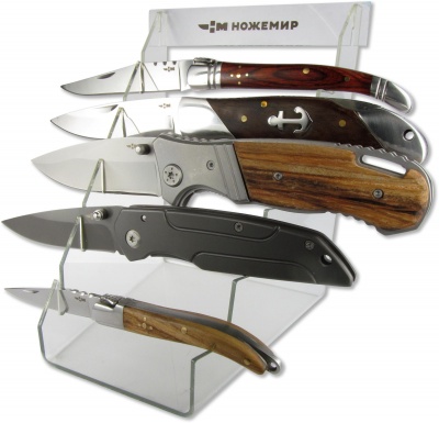 Подставка для ножей Ножемир полка(5)б