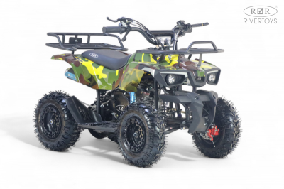 Детский квадроцикл TIGER желтый камуфляж