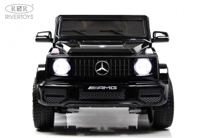 Детский электромобиль Mercedes-Benz G65 (E111EE) черный глянец