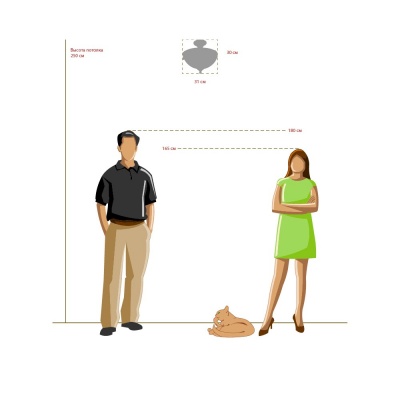 Люстра Афродита 3*60W Е14 220 V (317011603)