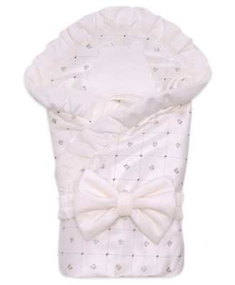 Комплект на выписку "Малышка" 3пр. (100г), арт.1057 (лето (t от+10 до+25 С)) молочный, арт.1057М