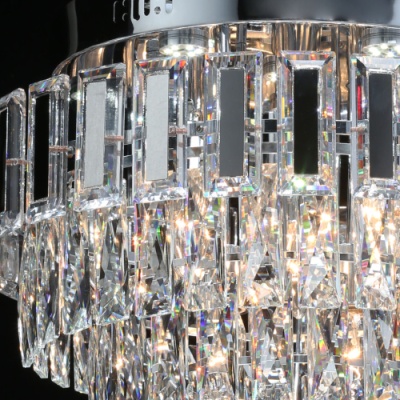 Люстра (пульт) Бриз 8*60W E27+8*3W LED 220 V (111014416)