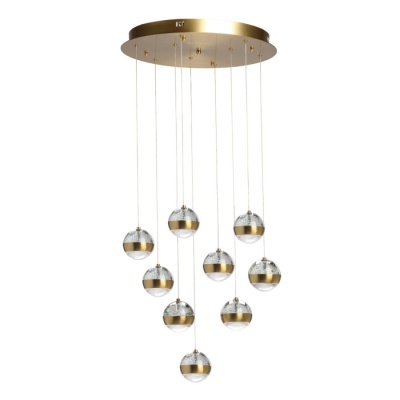 Люстра (пульт) Капелия 9*6W LED 220 V (730010809)