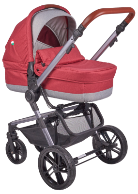 Коляска модульная 2в1 Zuma Duo Comfort (ZDC-11 Рубиновый)