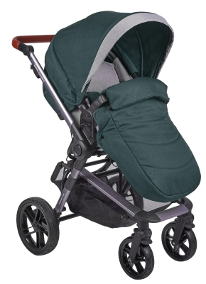 Коляска модульная 2в1 Zuma Duo Comfort (ZDC-12 Изумрудный)