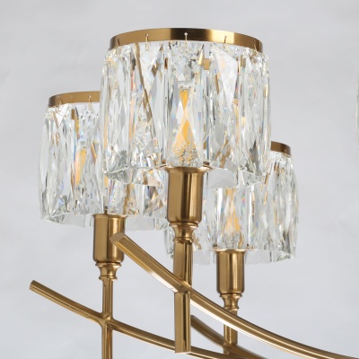 624011408 Илвита 8*60W E14 220 V люстра