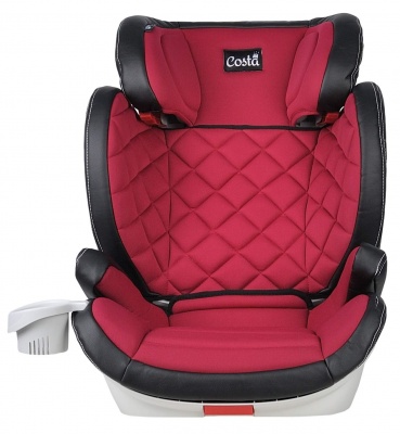 Автокресло детское CS-004 (бордовый/чёрный burgundy/black YB802A-bb)