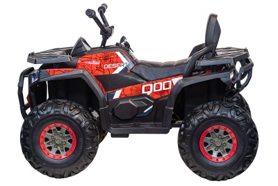Электромобиль Квадроцикл Qwatro XMX607 4х4 (красный спайдер)