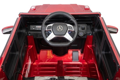 Электромобиль Mercedes-Benz Maybach Small G650S 4x4 (красный краска)