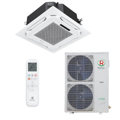 Полупромышленная сплит-система кассетного типа ROYAL CLIMA COMPETENZA DC INVERTER (CO-4C 36HNDI/CO-E 36HNDI/pan 8D2)