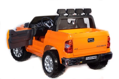Электромобиль TOYOTA TUNDRA (оранжевый краска)