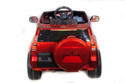 Электромобиль Toyota Prado 4х4 (красный краска)