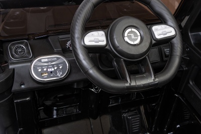 Электромобиль Mercedes-Benz G63 (высокая дверь) 4x4 (чёрный краска)