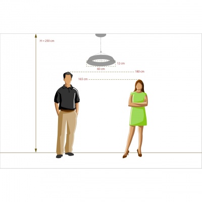 Люстра Перегрина 40W LED 220 V (703011001)